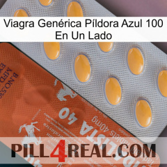 Viagra Genérica Píldora Azul 100 En Un Lado 43